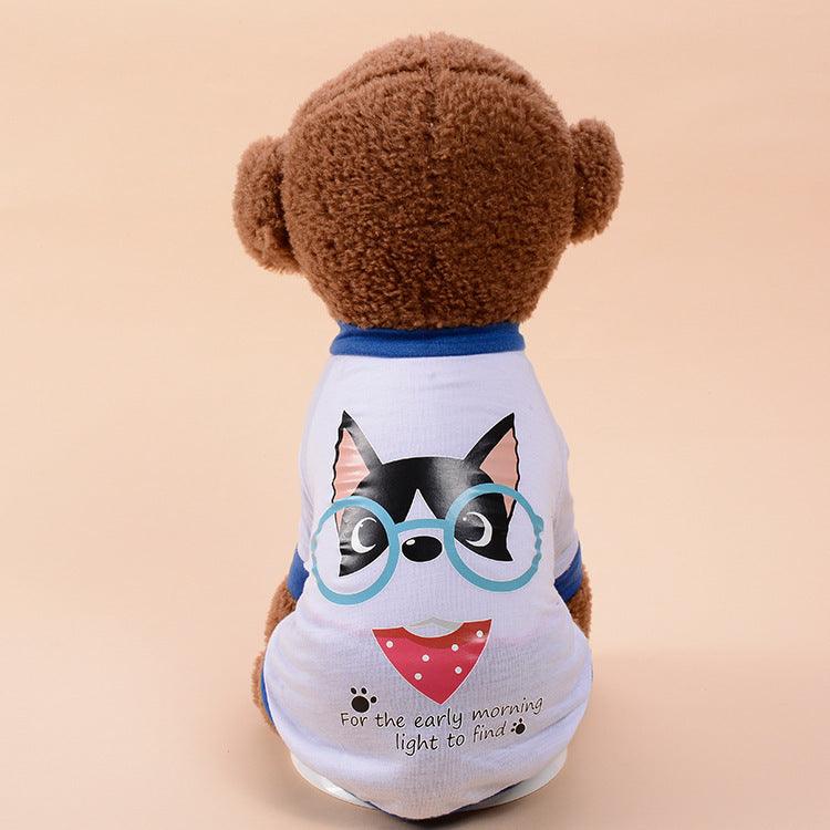 Premium Cotton Dog Vest - Stylish And Comfortable Pet Clothing For All Seasons-1