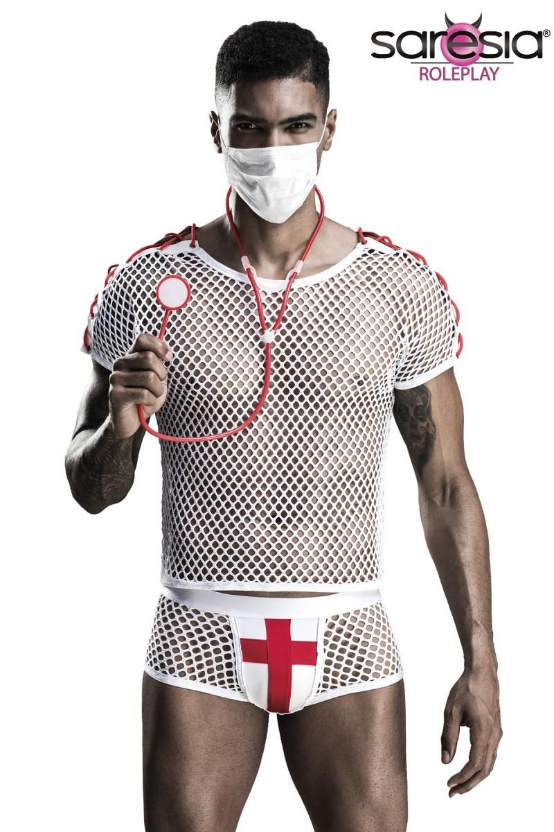 Hot Doctor Kostüm 18273 - S/L-2