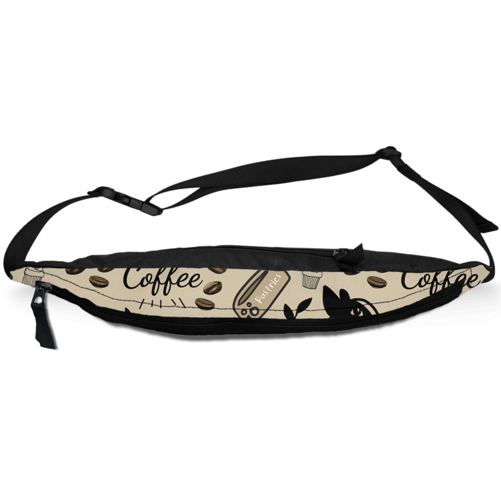 Caffeinated Canine Fanny Pack-1