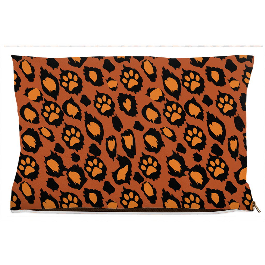 Leopawd Skin Dog Bed-1