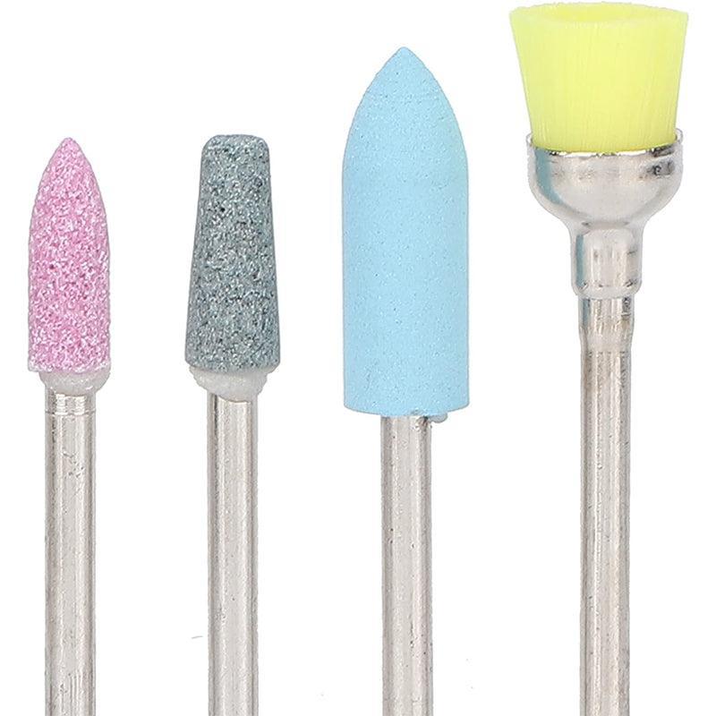 10Pcs Diamond Nail Drill Bits Set - Electric Manicure and Pedicure Tool-3