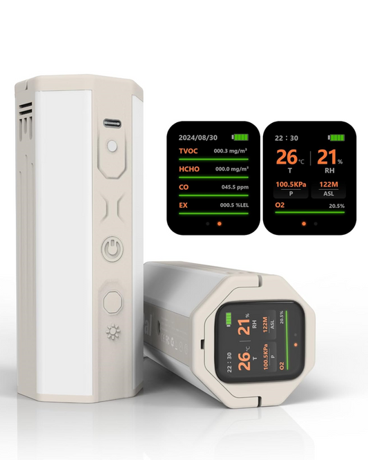LUM GUARD Portable Air Monitor(white)-0