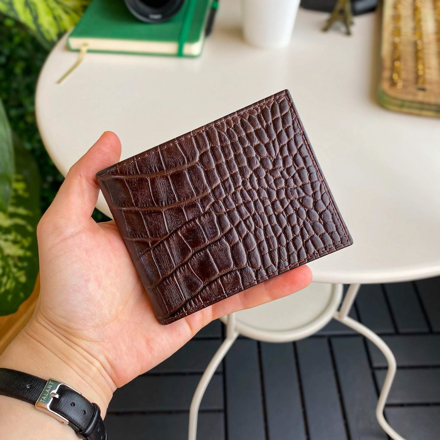 Edusa - Genuine Leather Premium Money Clip Luxury Wallet-6