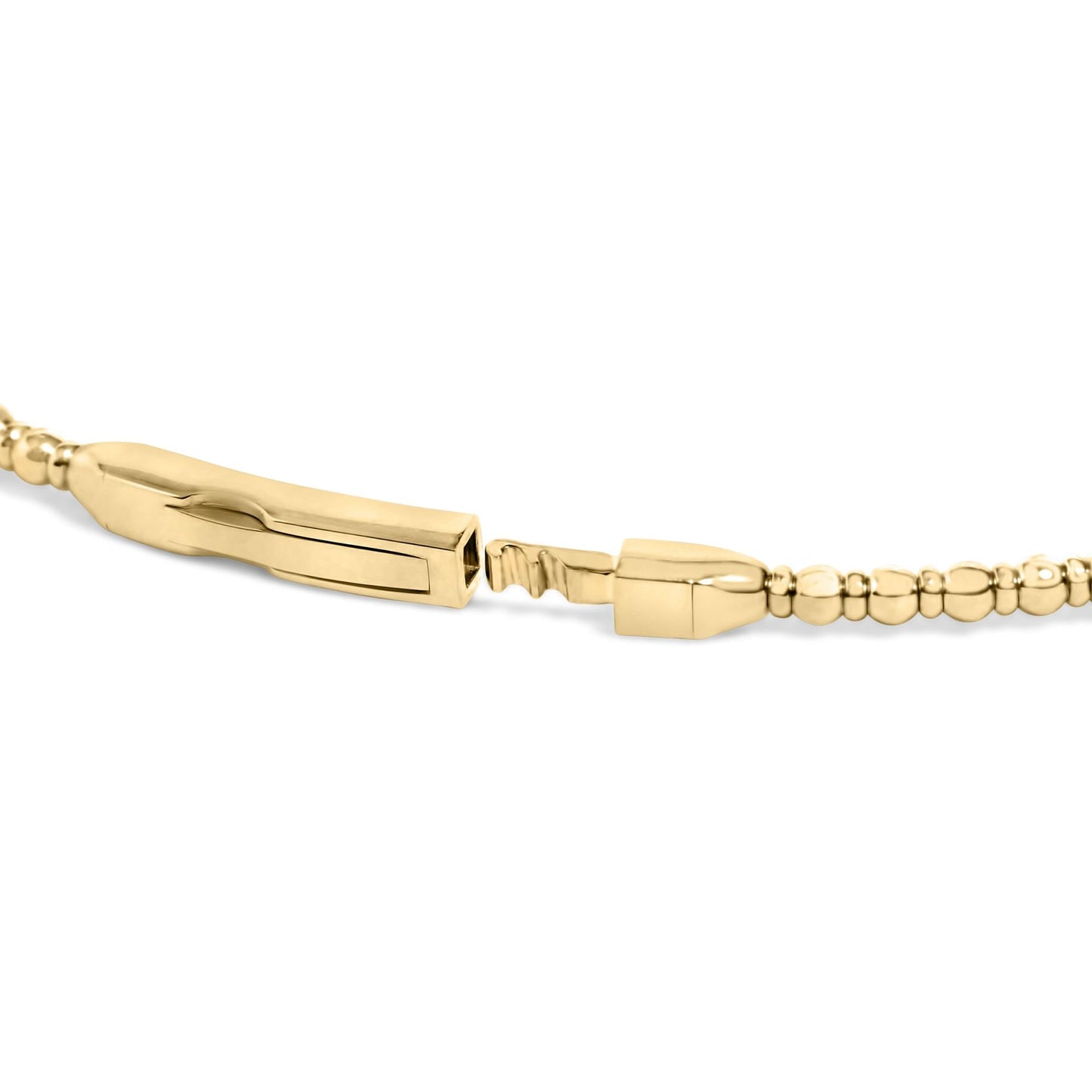 14K White Gold 1/2 Cttw Diamond Quatrefoil Clover Style Bangle Bracelet (G-H Color, SI1-SI2 Clarity) - 7.75 Inch-3