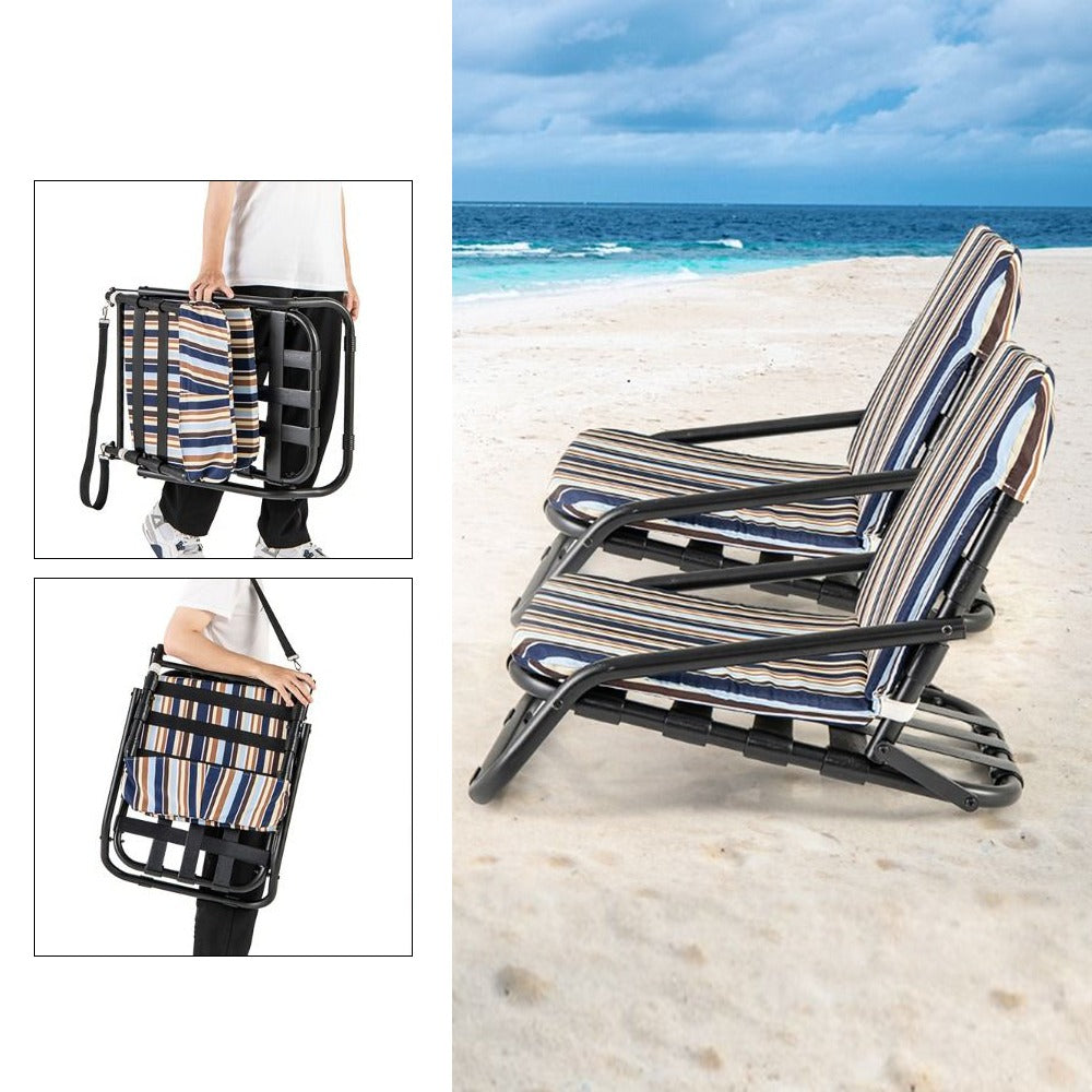 2 darabos strandszék szett párnával-3
