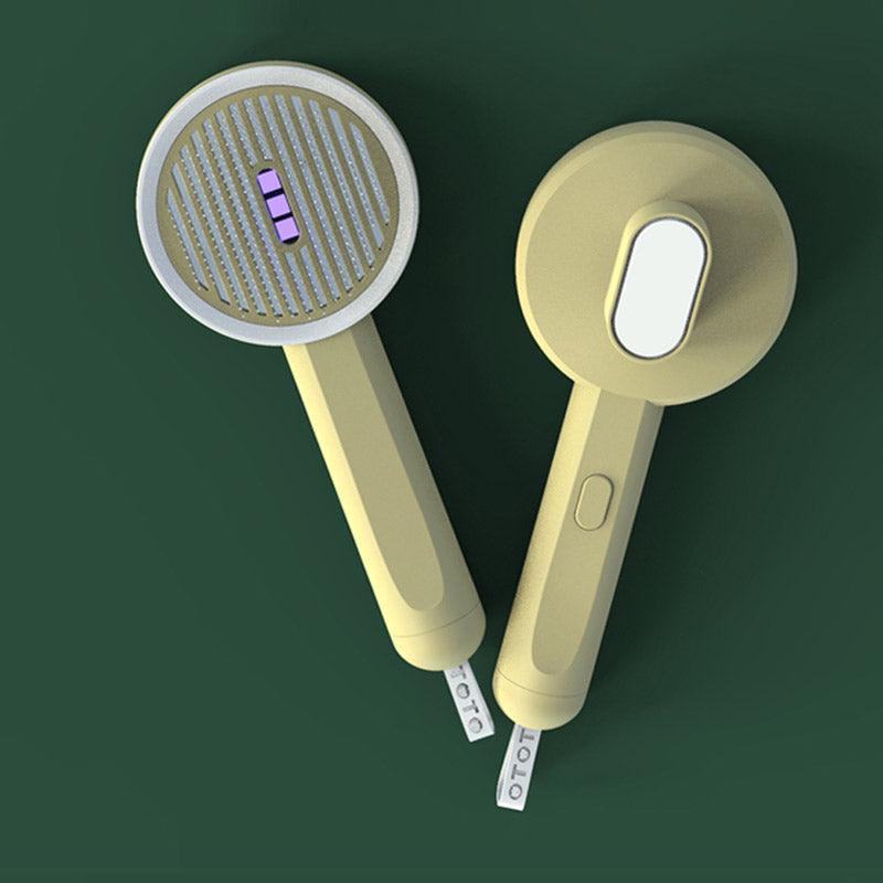 2-In-1 Pet Grooming Tool: Uv Light Hair Remover And Detangling Comb-4