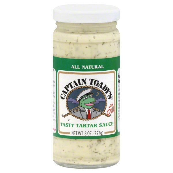 Captain Toady's Tarter Sauce w/Dill (12x8 Oz)-0