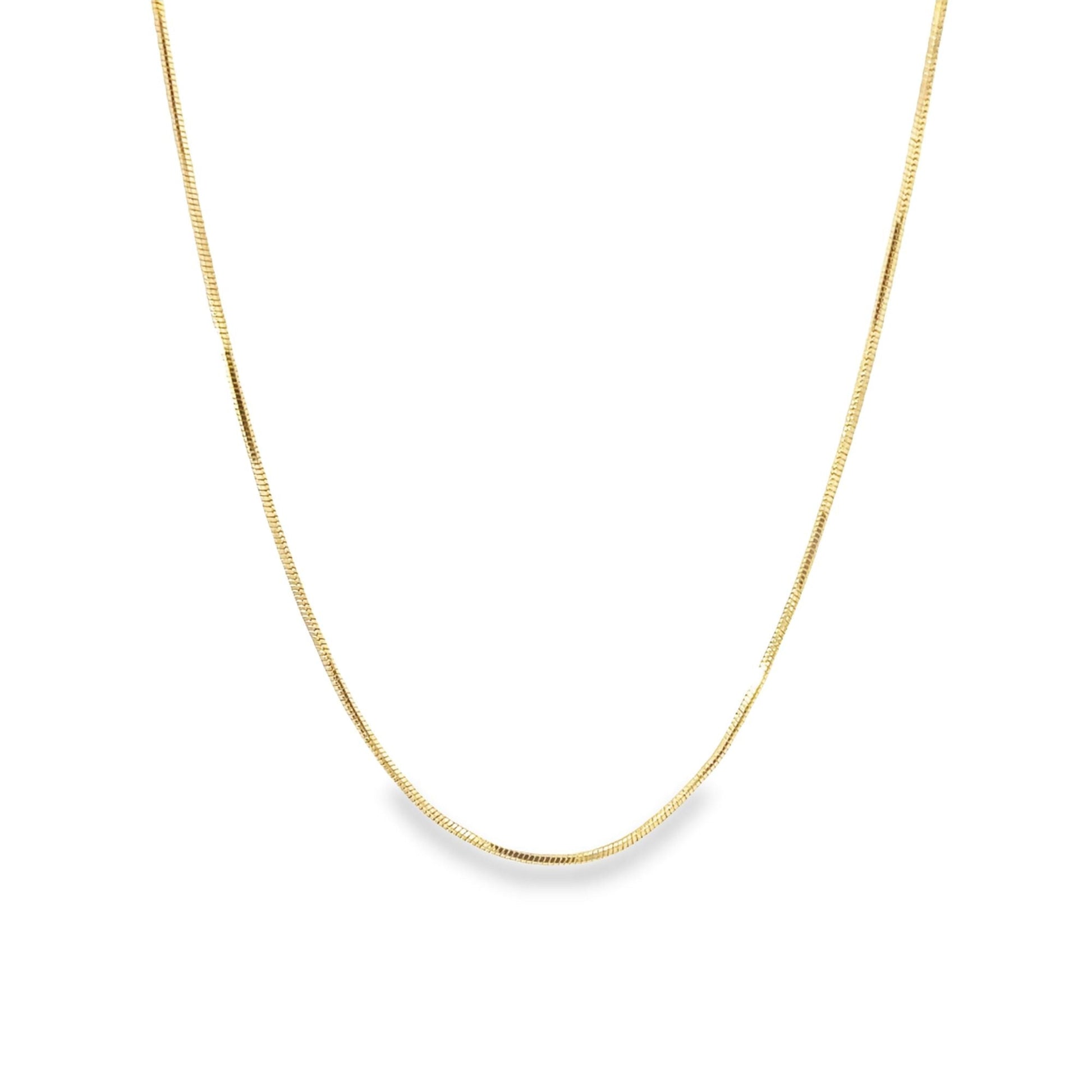 1mm Smooth Snake Box Chain (H209/I522/E276)-0