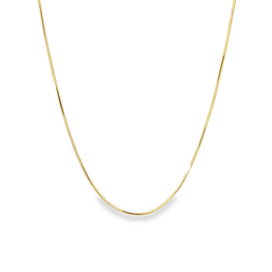 1mm Smooth Snake Box Chain (H209/I522/E276)-0