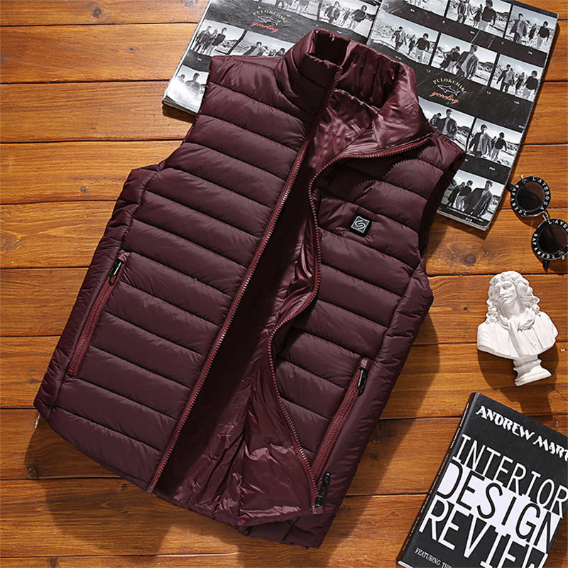 Lightweight Heated Golf Vest with Battery Pack-5