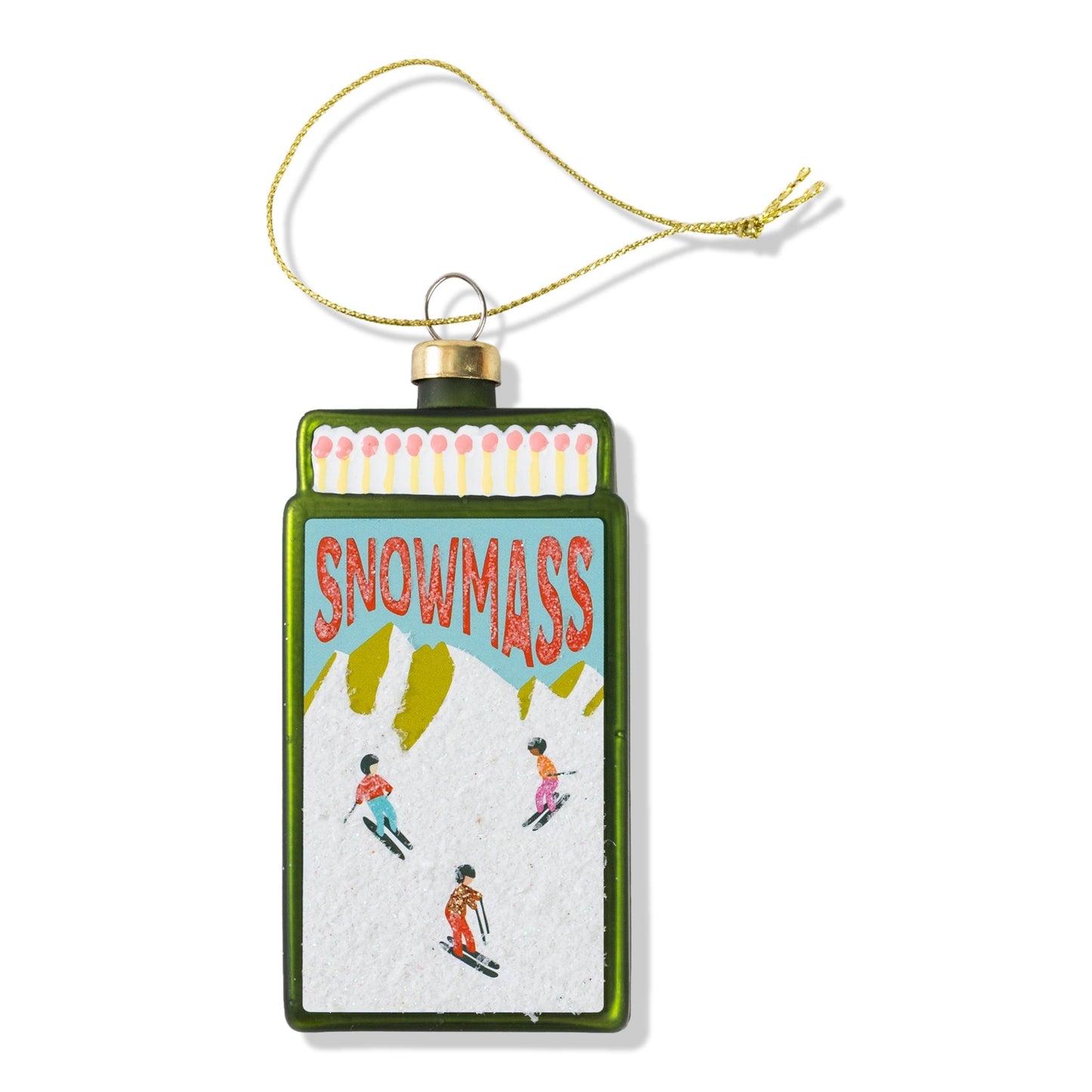 Matchbook Ornament - Snowmass-1