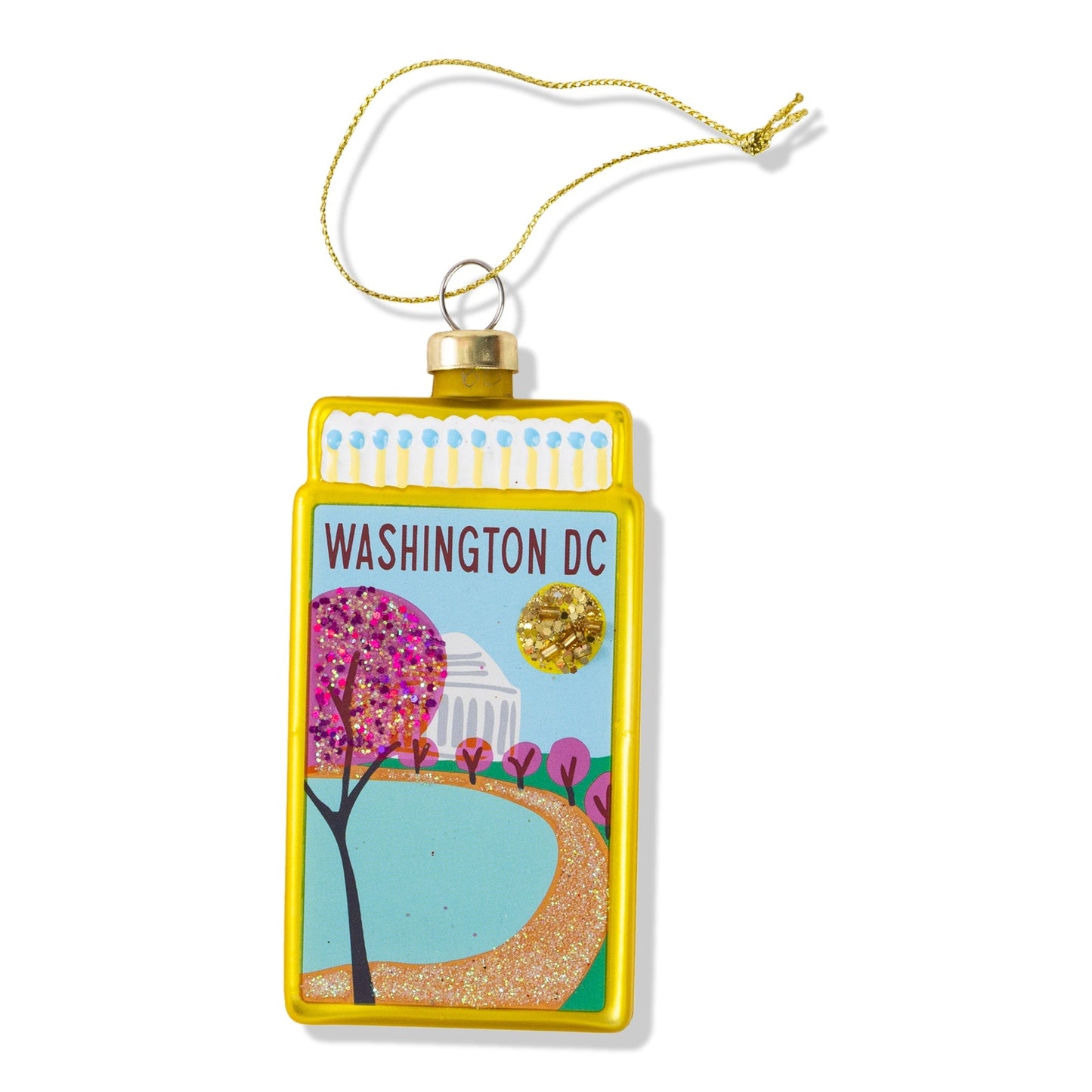 Matchbook Ornament - Washington D.C.-1