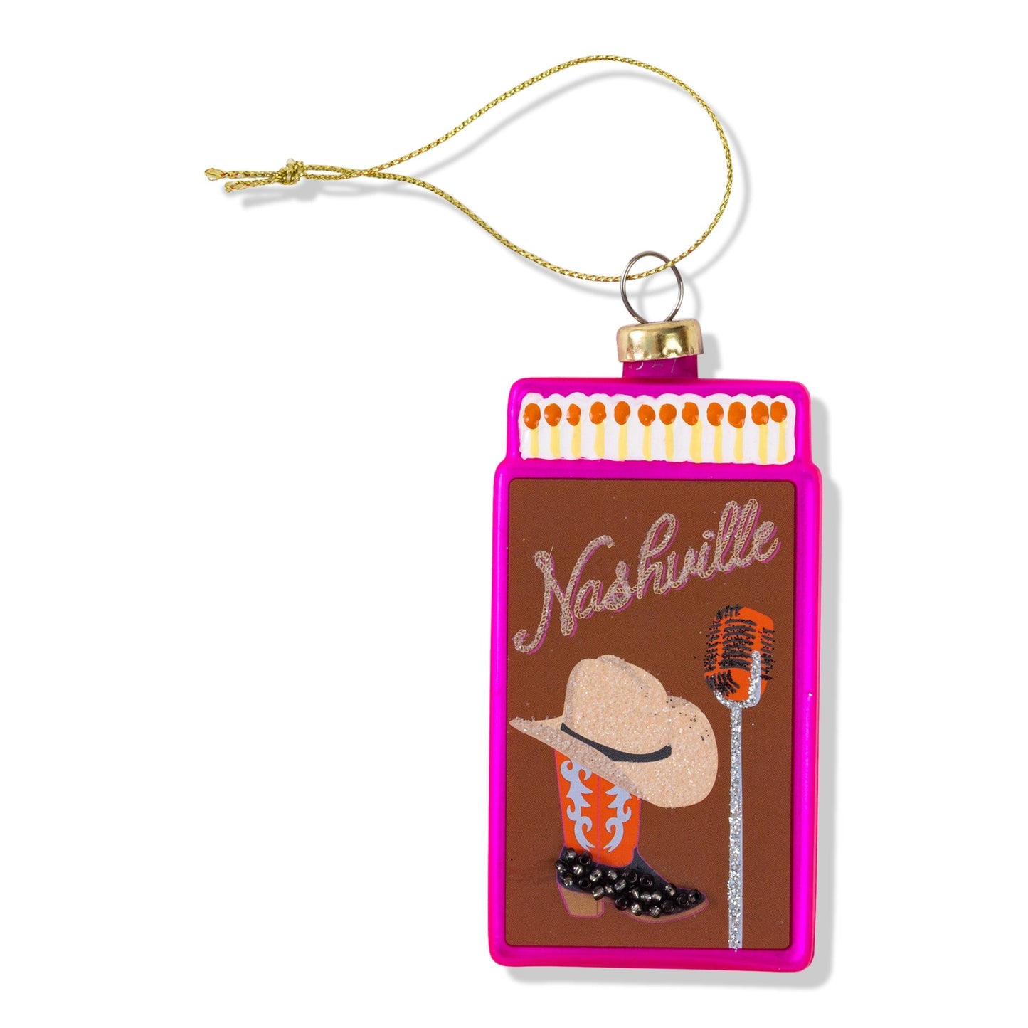 Matchbook Ornament - Nashville-1