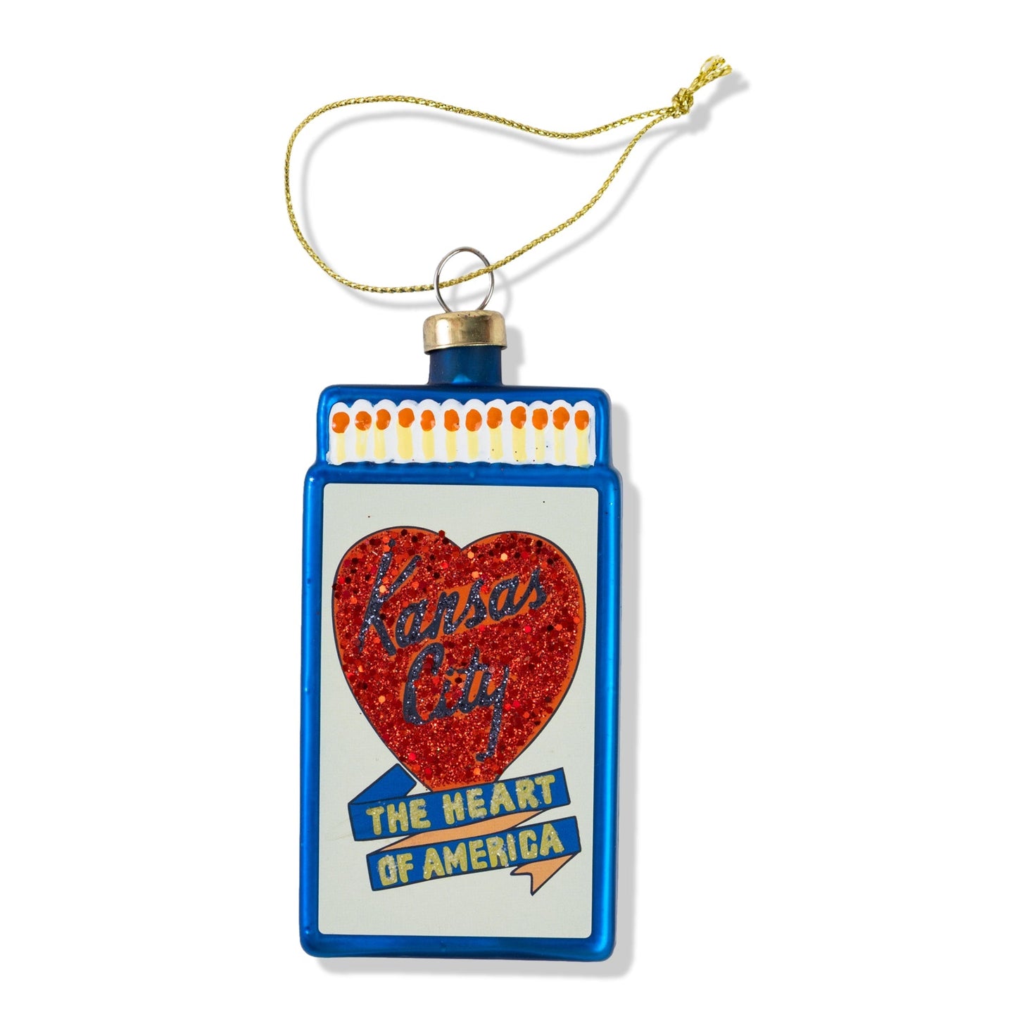 Matchbook Ornament - Kansas City-1