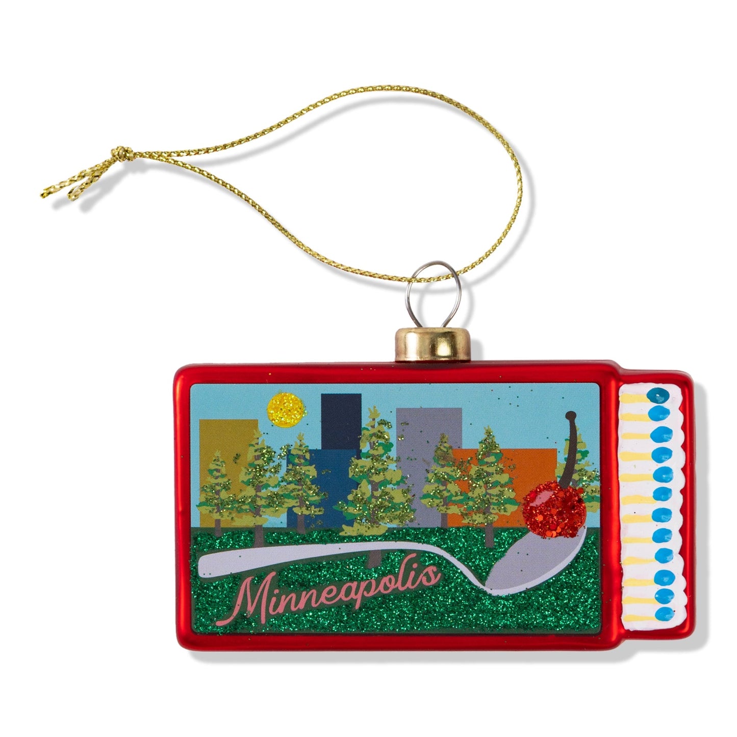 Matchbook Ornament - Minneapolis-1