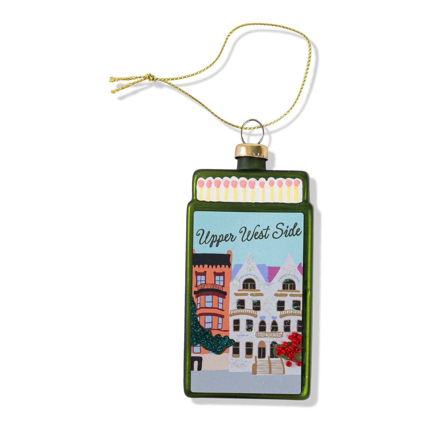 Matchbook Ornament - Upper West Side-1