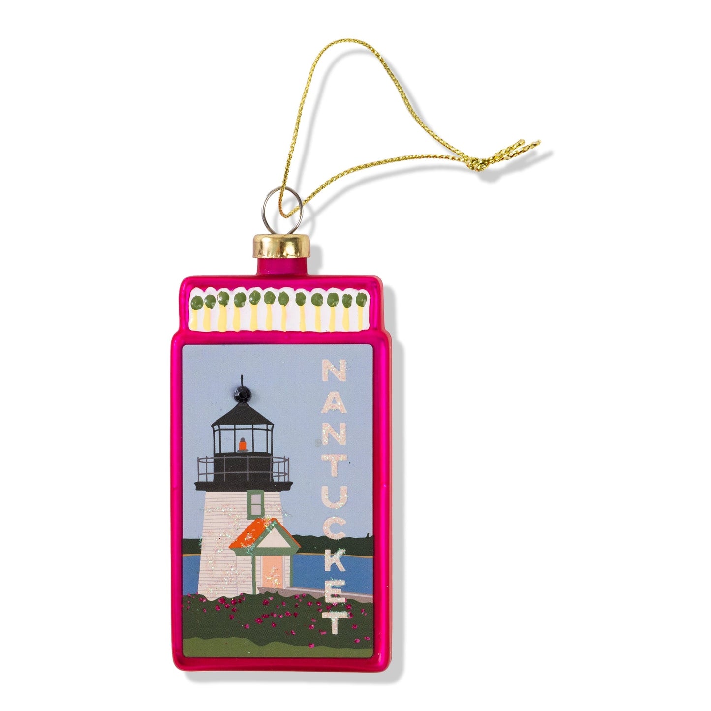 Matchbook Ornament - Nantucket-1