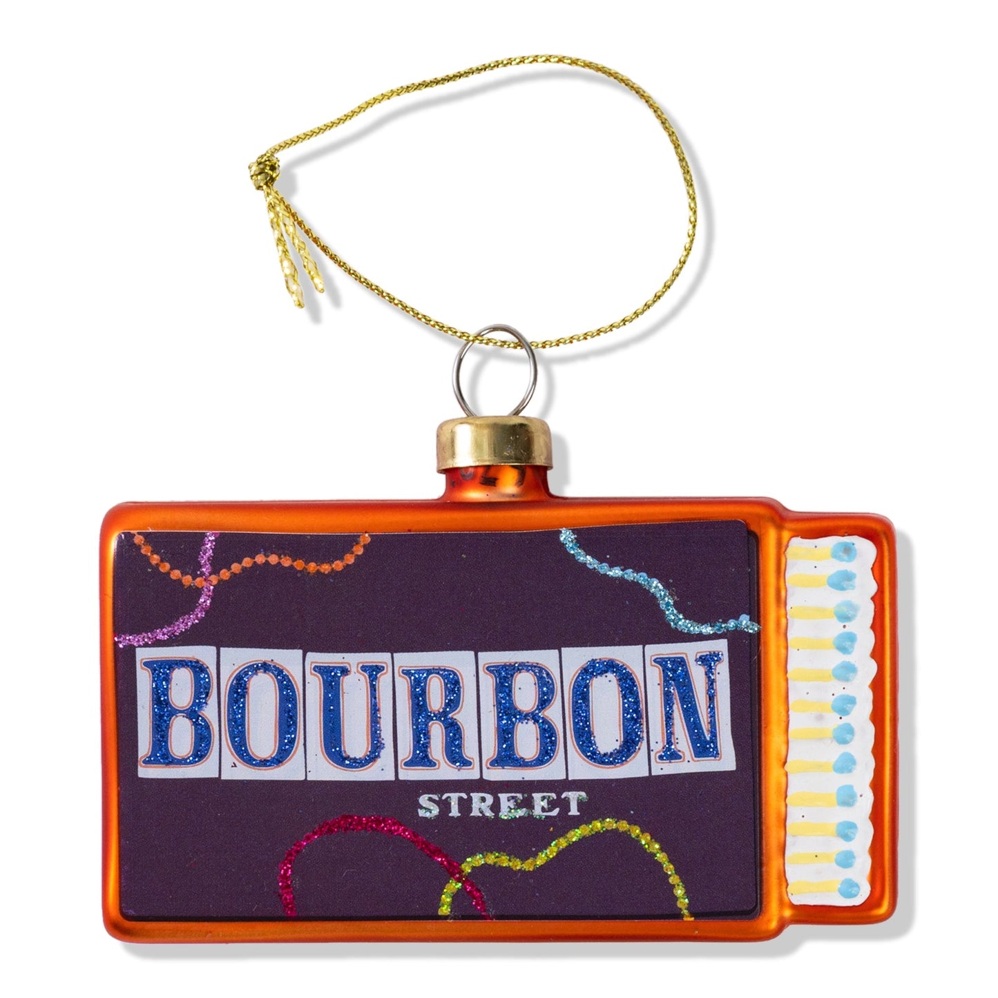 Matchbook Ornament - Bourbon Street-1