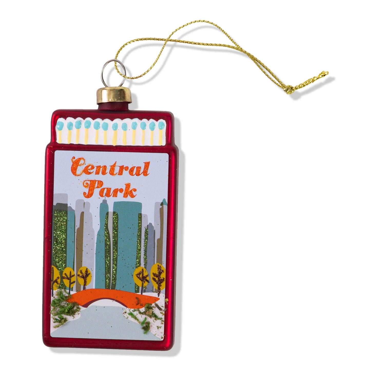 Matchbook Ornament - Central Park-1