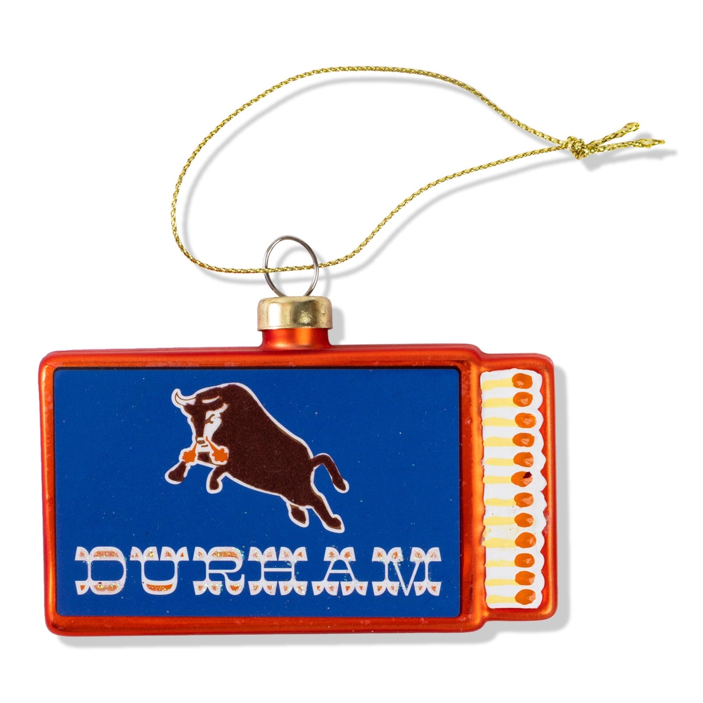 Matchbook Ornament - Durham-1