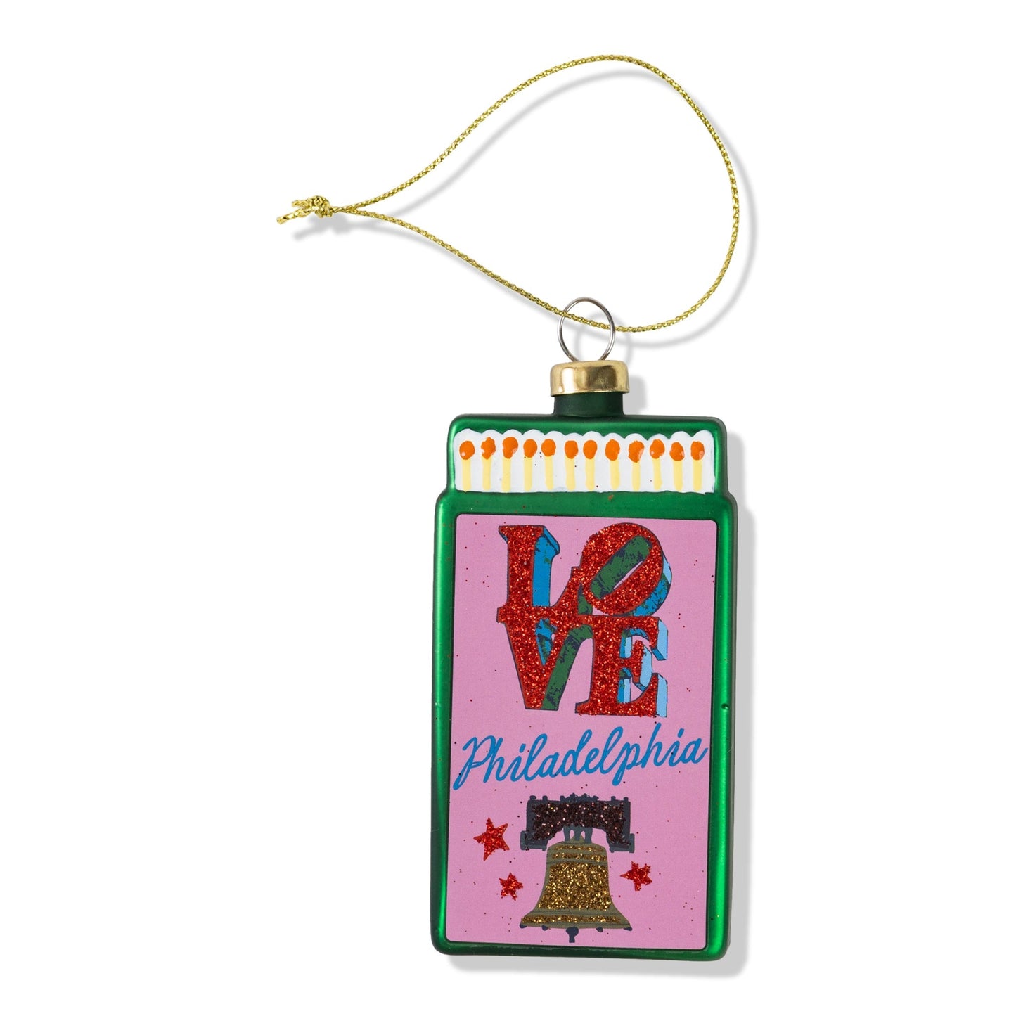 Matchbook Ornament - Philadelphia-1