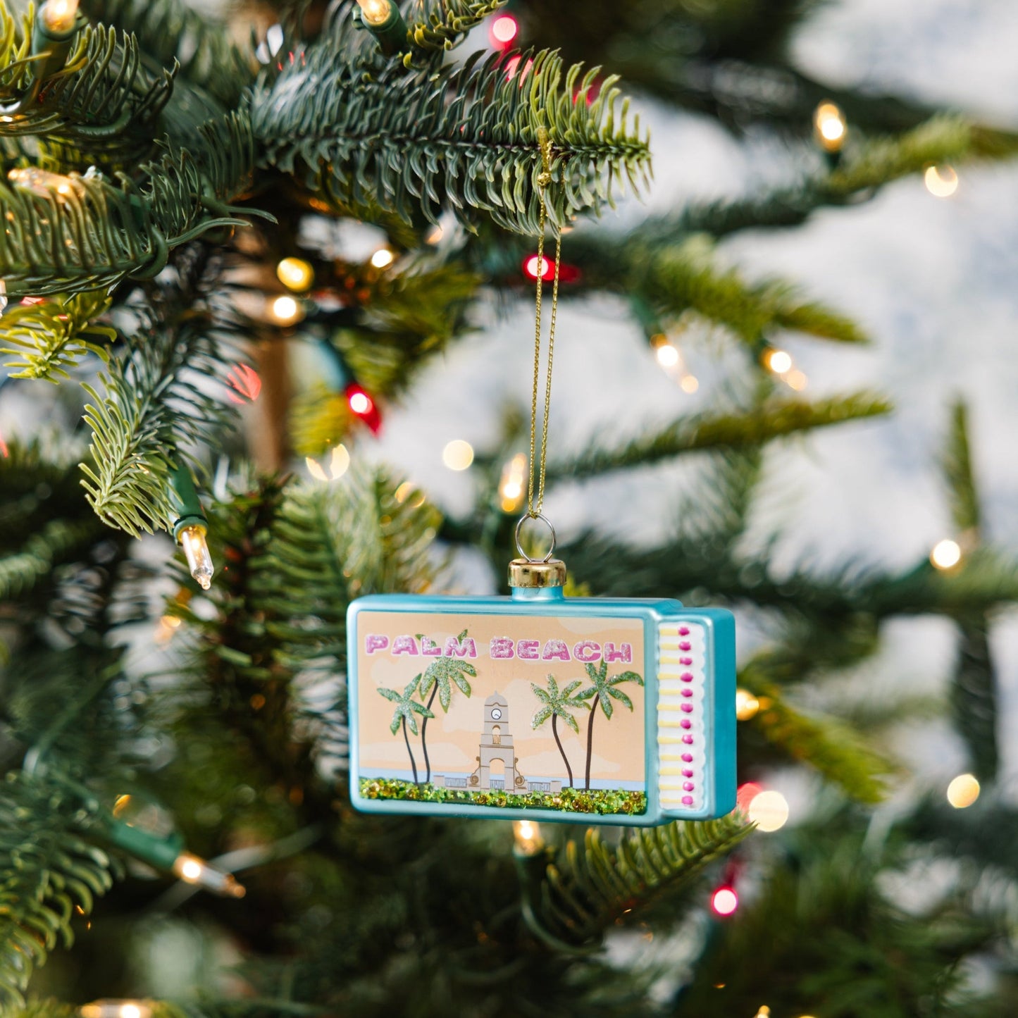 Matchbook Ornament - Palm Beach-0
