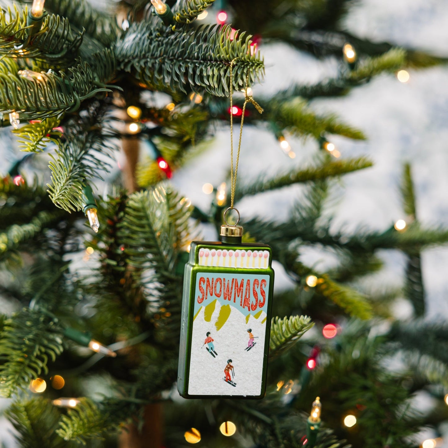 Matchbook Ornament - Snowmass-0