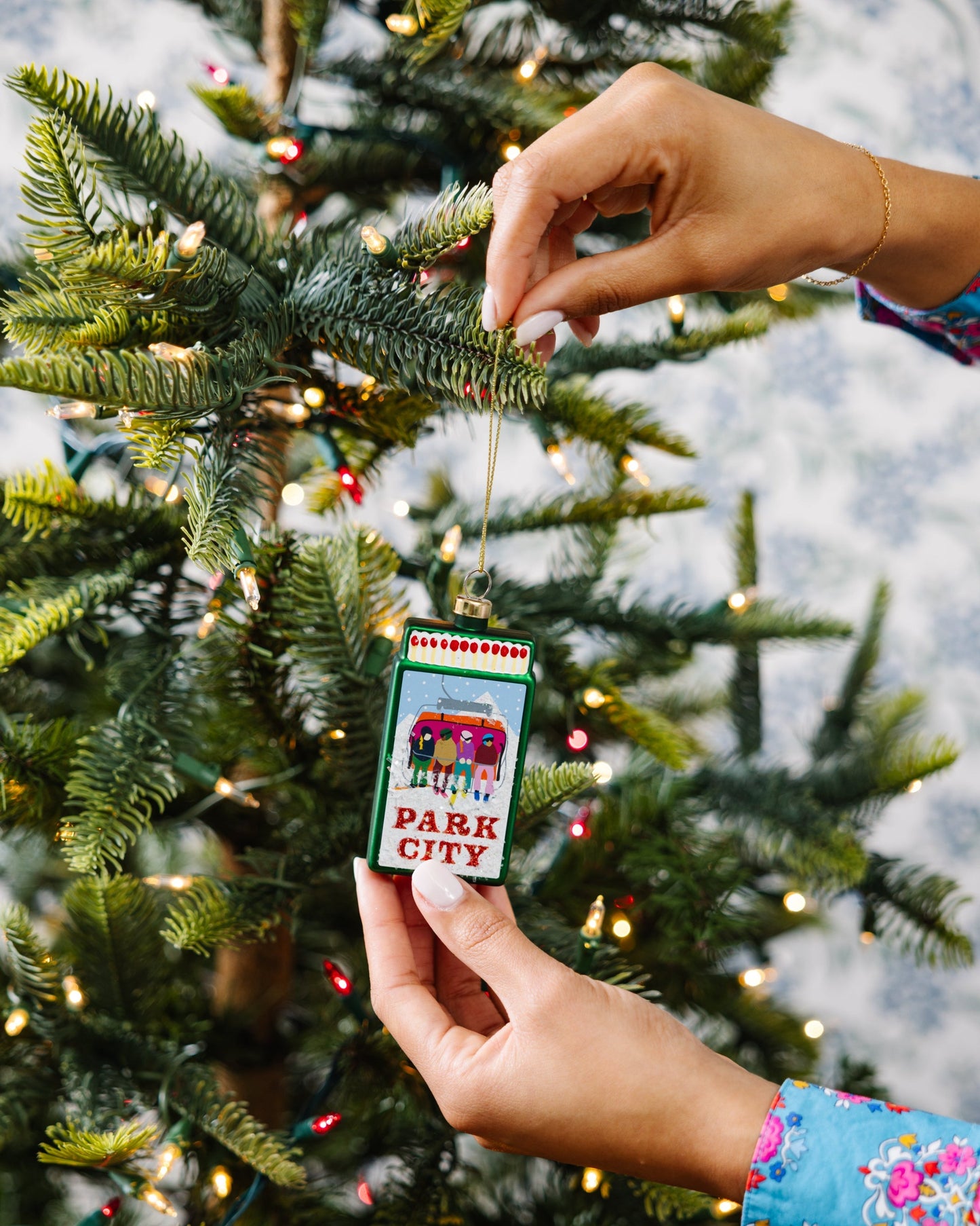 Matchbook Ornament - Park City-3