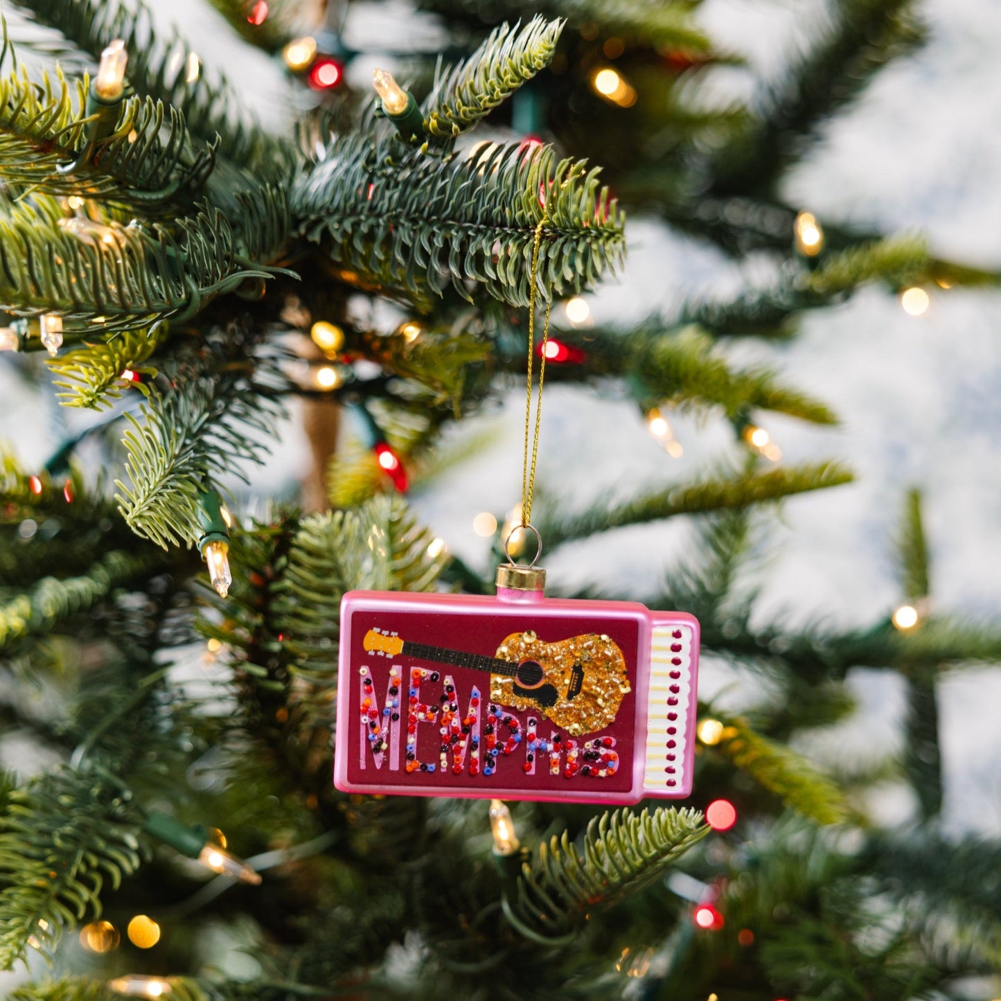 Matchbook Ornament - Memphis-0