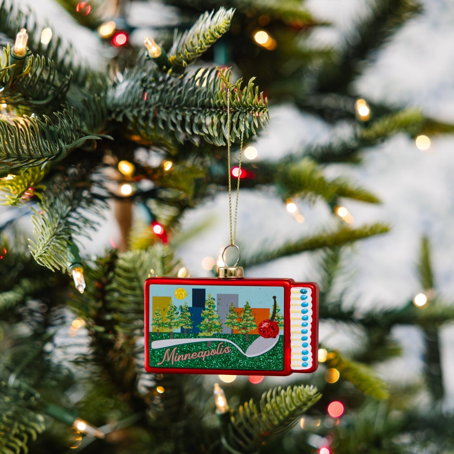 Matchbook Ornament - Minneapolis-0
