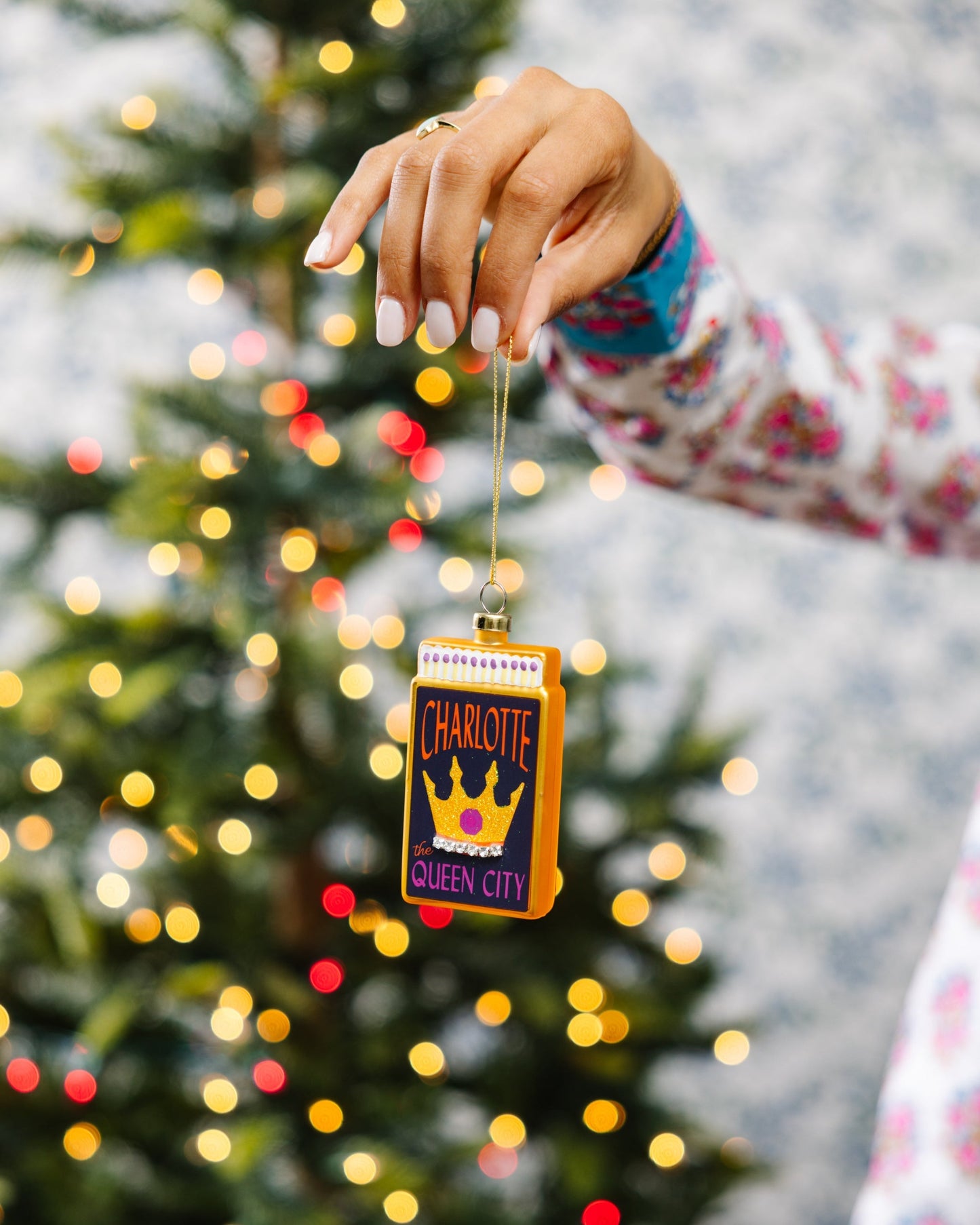Matchbook Ornament - Charlotte-2