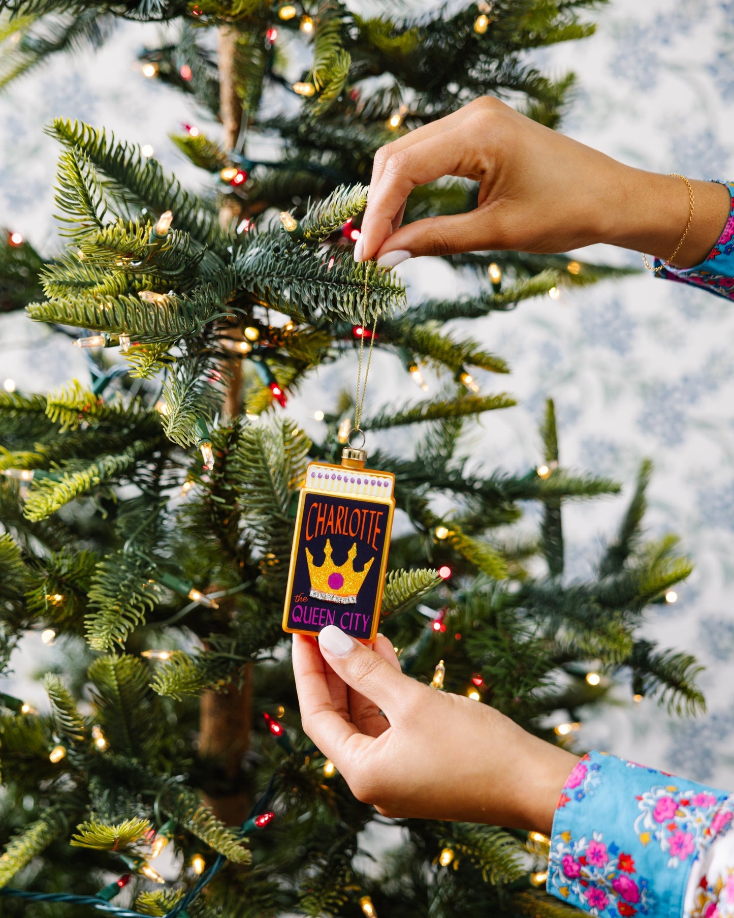 Matchbook Ornament - Charlotte-3