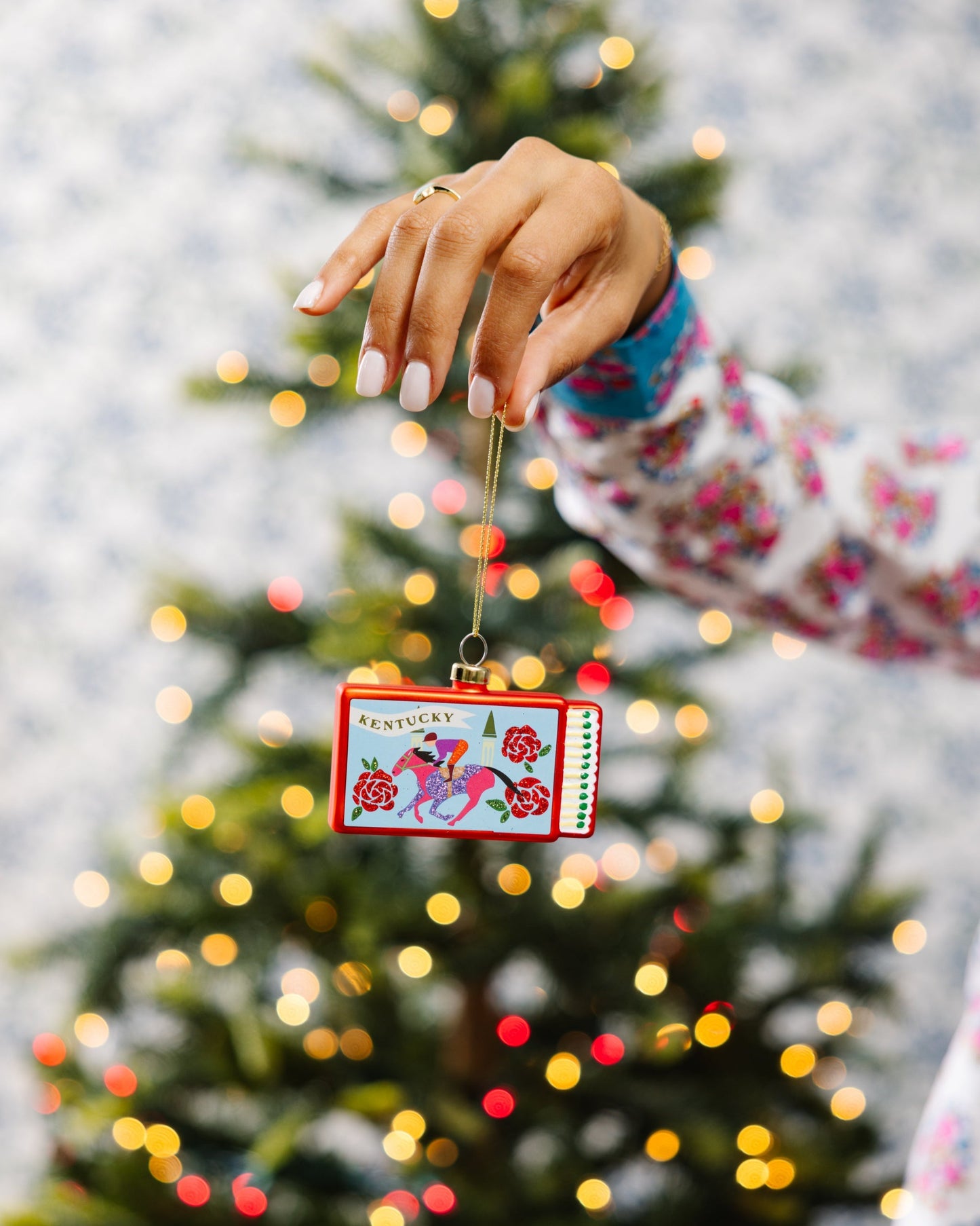 Matchbook Ornament - Kentucky-2