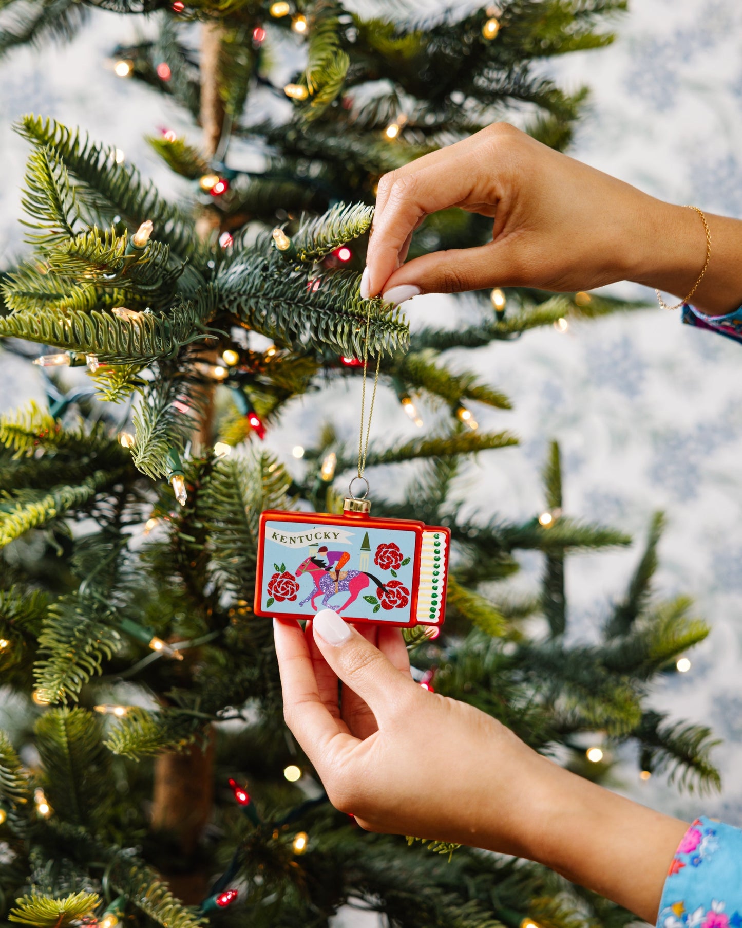 Matchbook Ornament - Kentucky-3