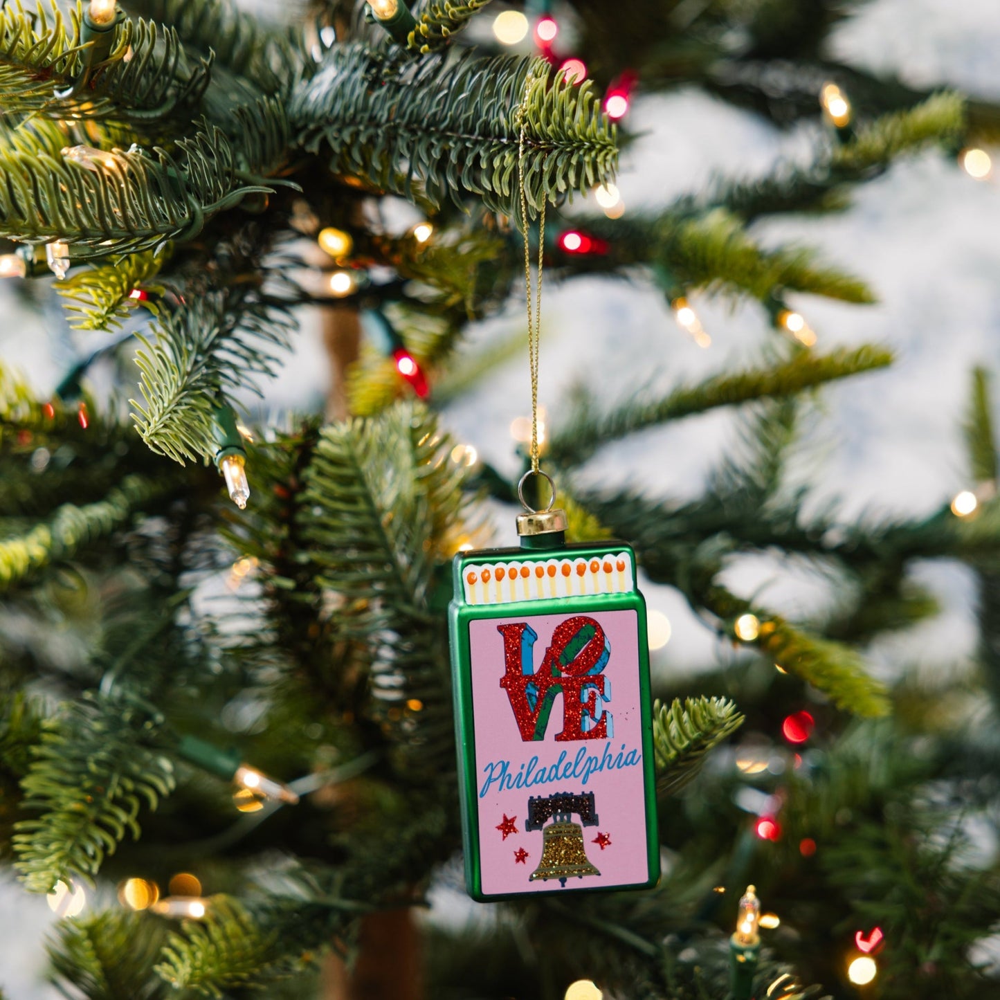 Matchbook Ornament - Philadelphia-0