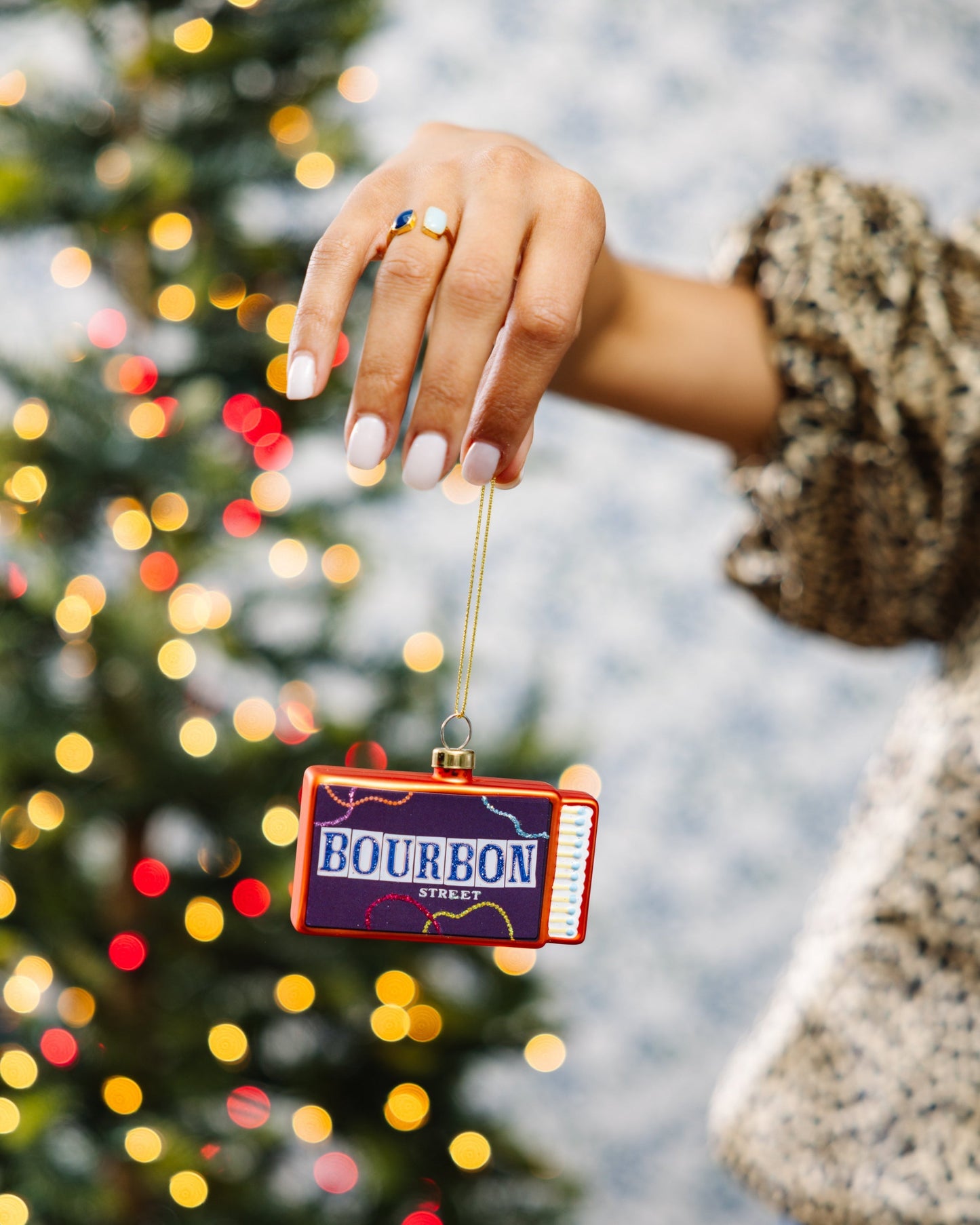 Matchbook Ornament - Bourbon Street-2