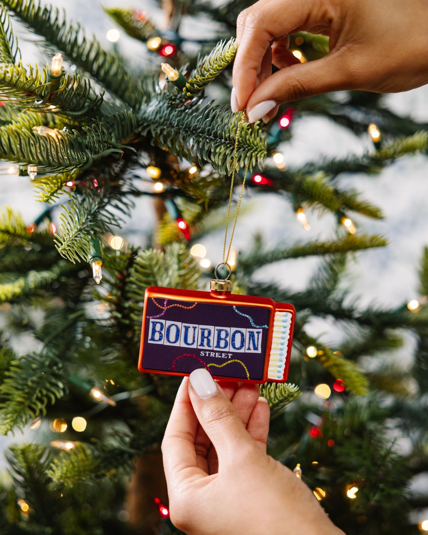 Matchbook Ornament - Bourbon Street-3