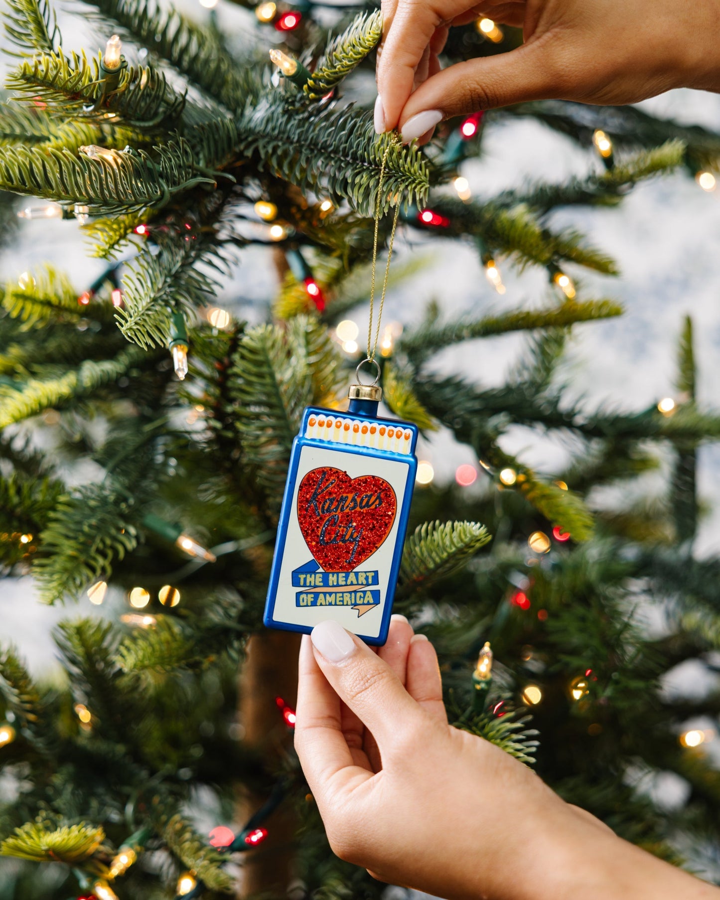 Matchbook Ornament - Kansas City-3