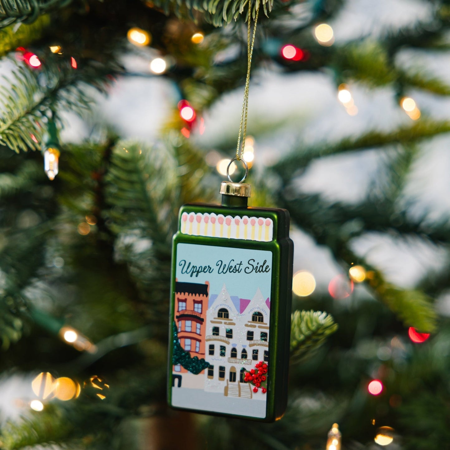 Matchbook Ornament - Upper West Side-0