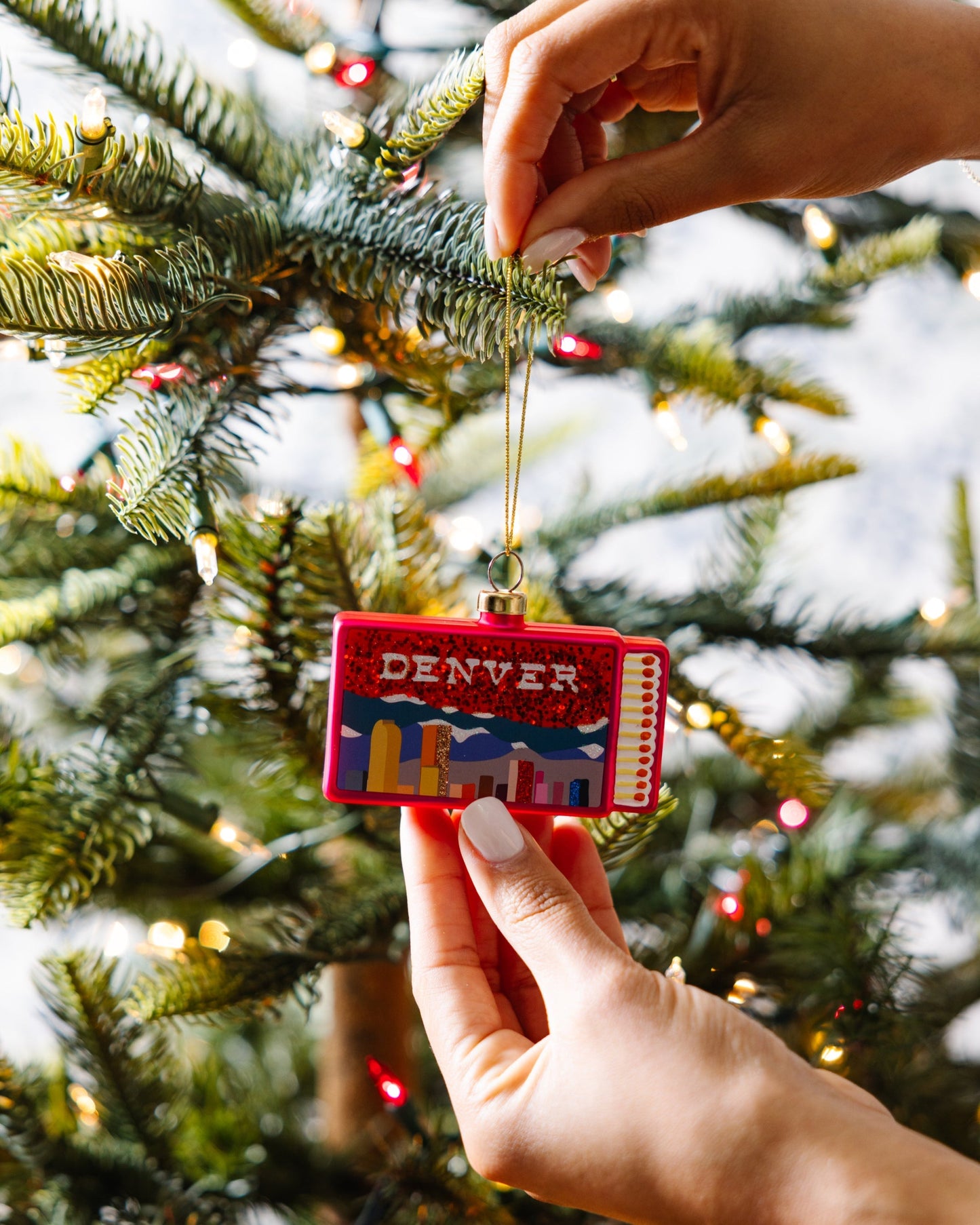Matchbook Ornament - Denver-3