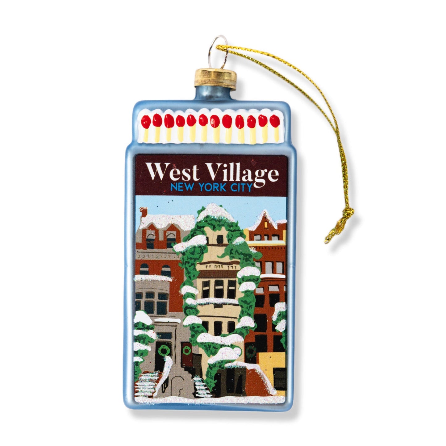 Matchbook Ornament - West Village-1