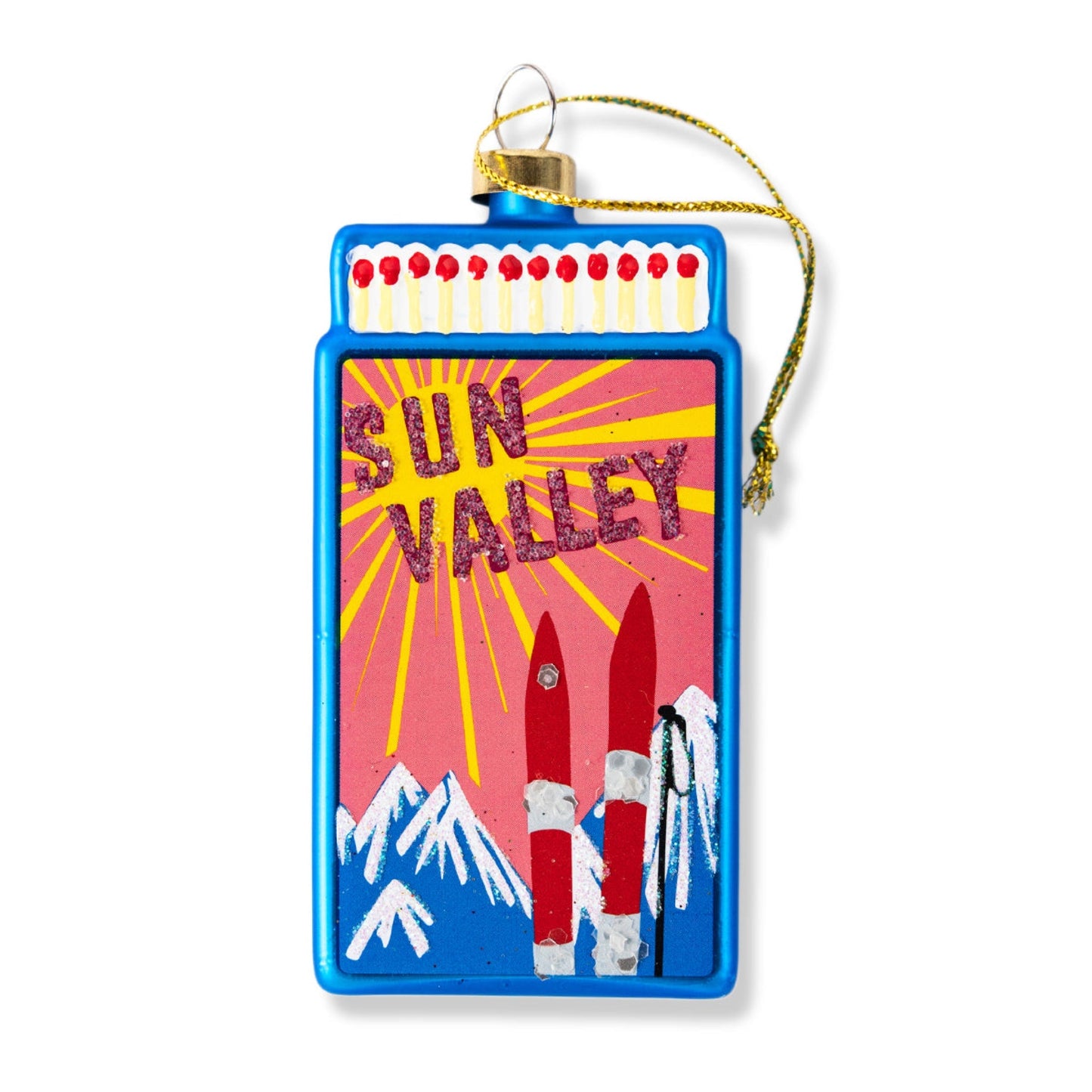 Matchbook Ornament - Sun Valley-1