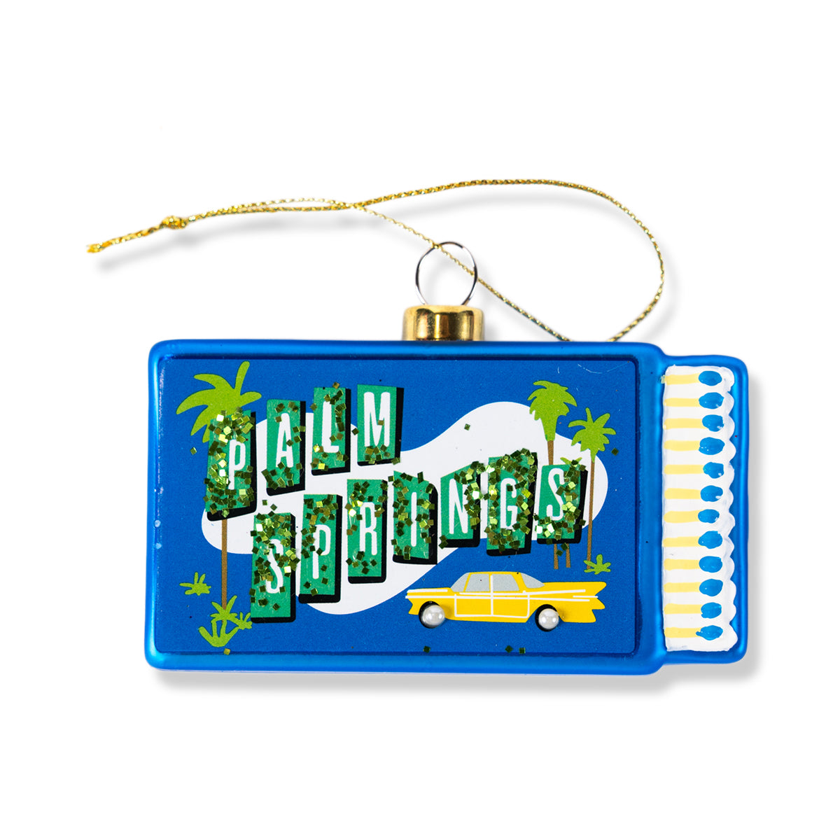 Matchbook Ornament - Palm Springs-1