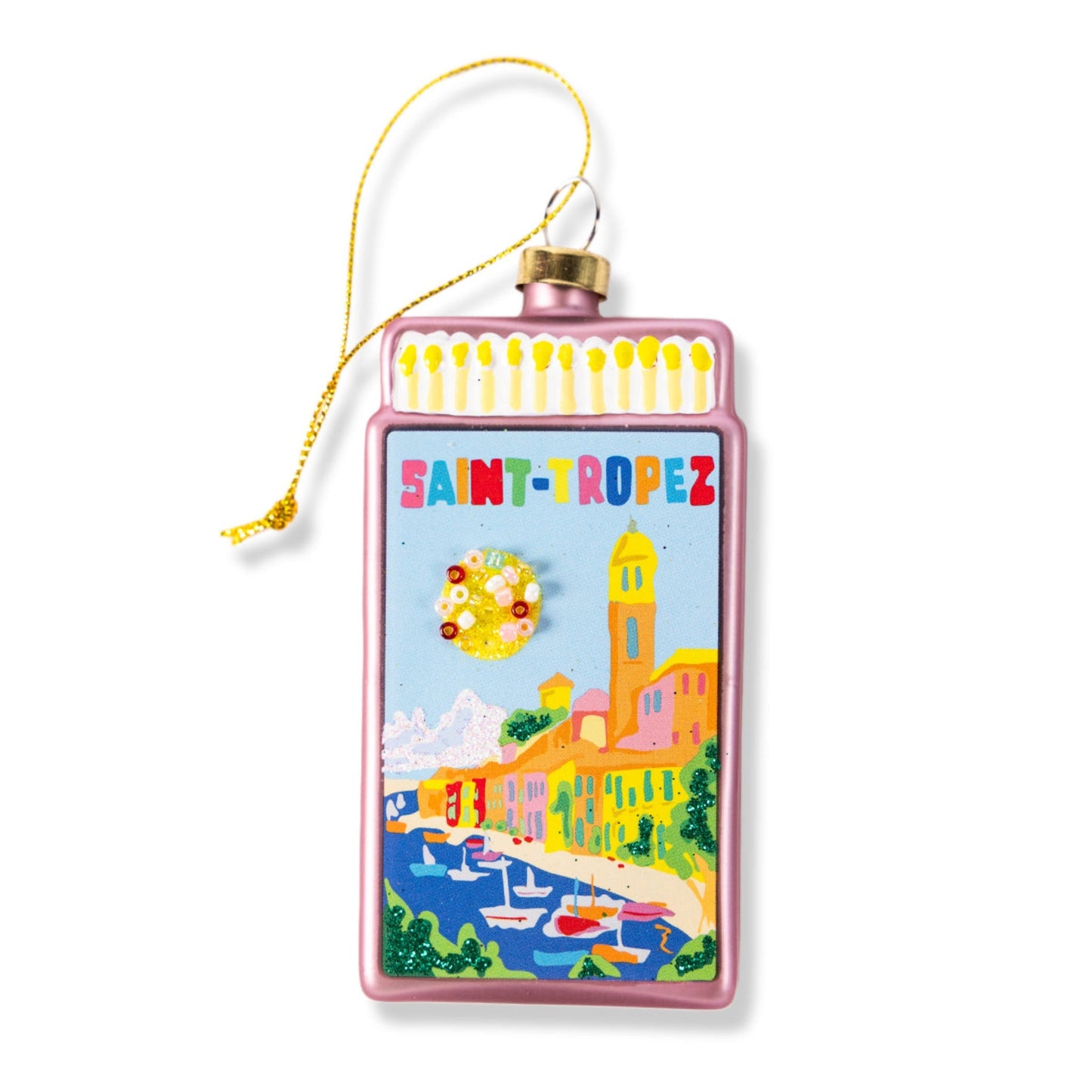 Matchbook Ornament - St. Tropez-1