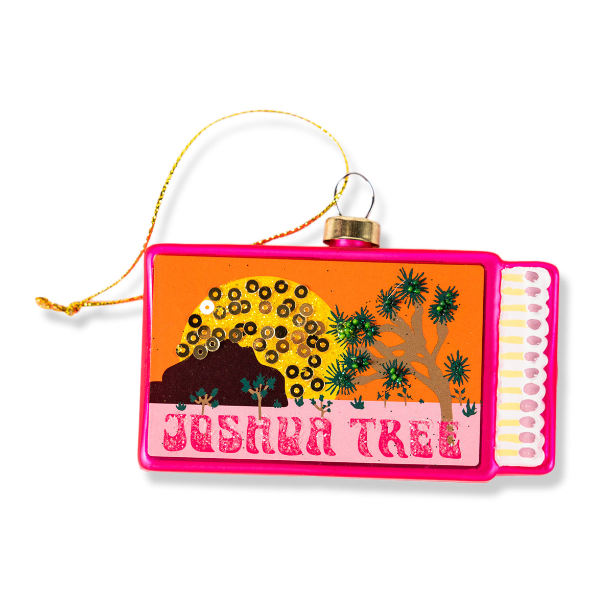 Matchbook Ornament - Joshua Tree-1