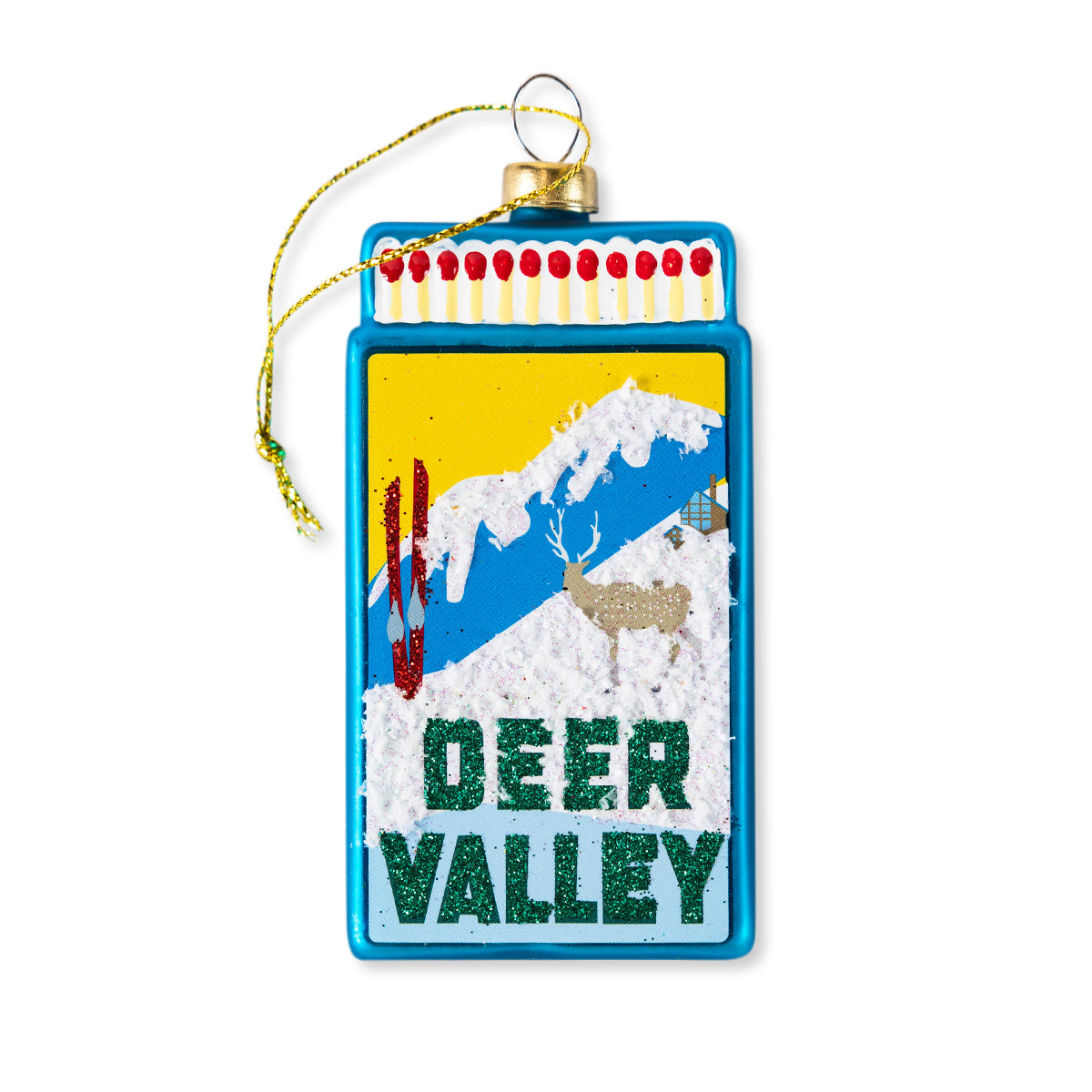 Matchbook Ornament - Deer Valley-1