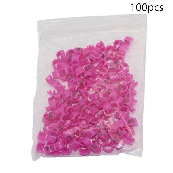 Vibrant Bird Foot Ring Assortment - Enhance Your Avian Collection!-8