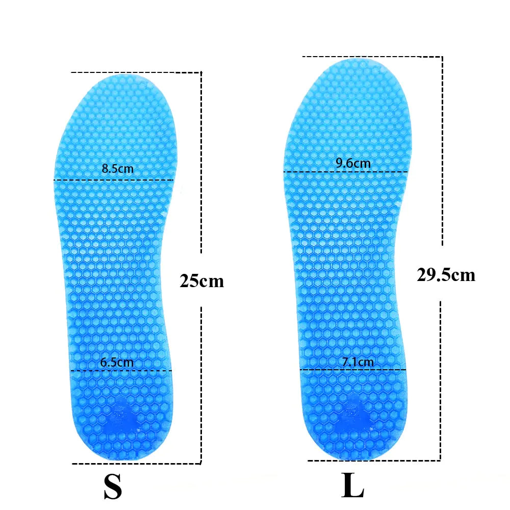 High-Quality Silicone Arch Support Sports Insoles
