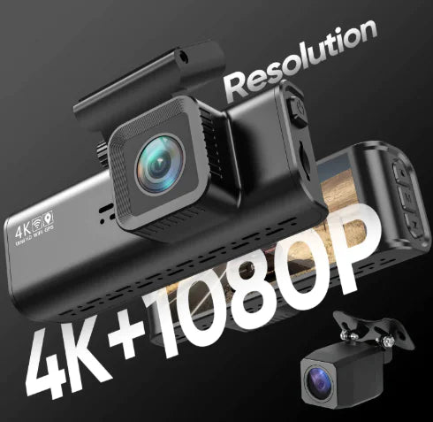 4K GPS Dash Camera