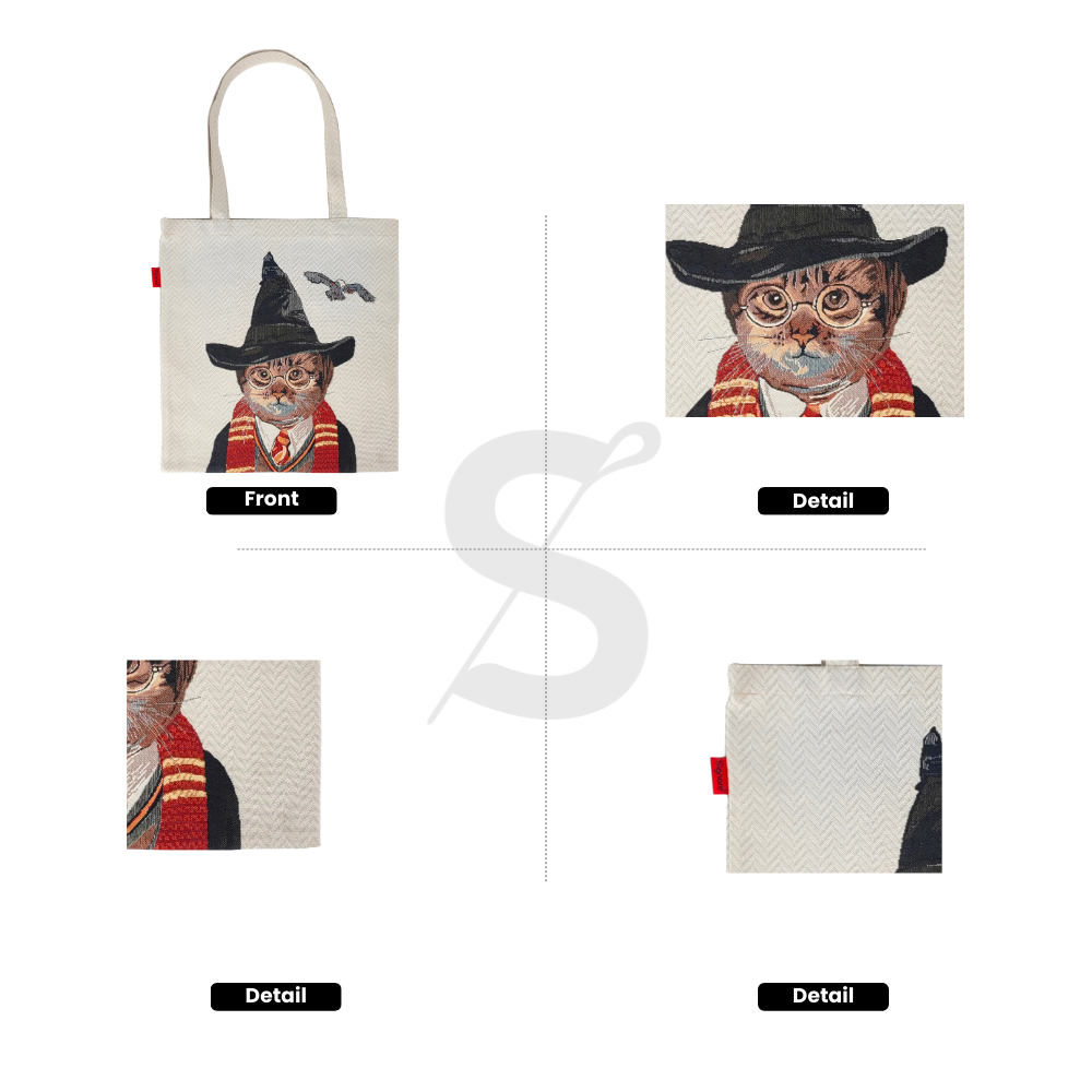 Magical Cat - Flat Bag-1